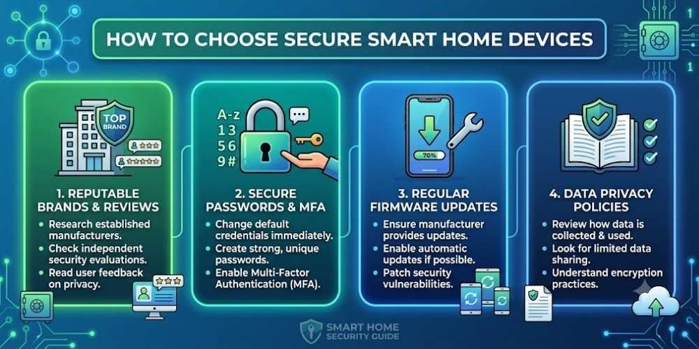 How to Choose Secure Smart Home Devices