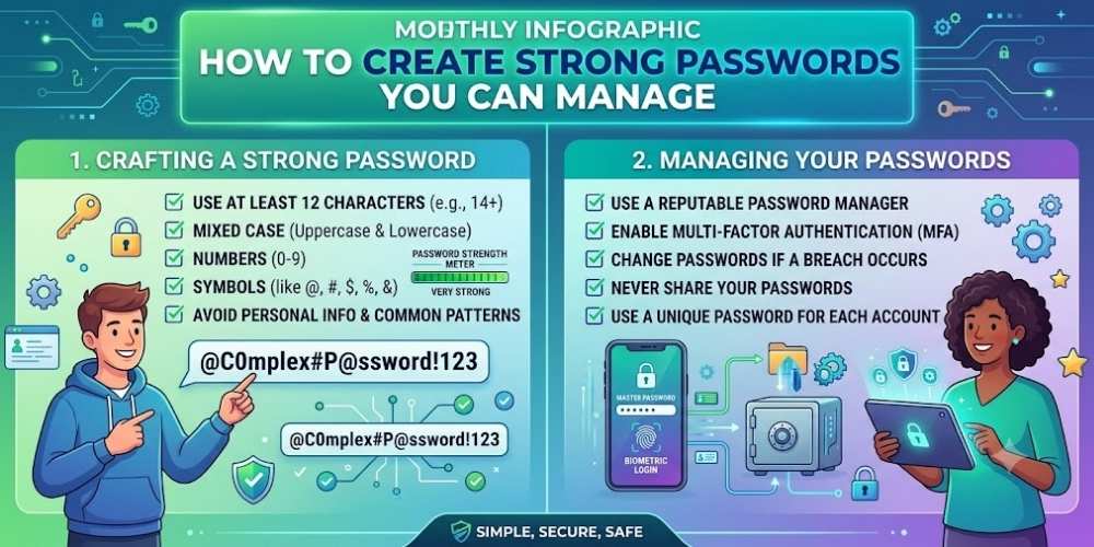 How to Create Strong Passwords You Can Manage