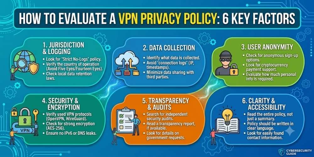 How to Evaluate a VPN Privacy Policy