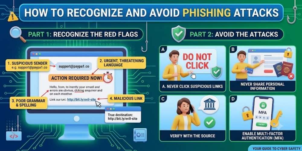 How to Recognize and Avoid Phishing Attacks