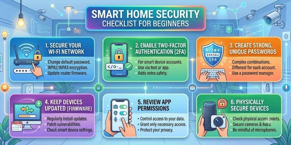 Smart Home Security Checklist for Beginners